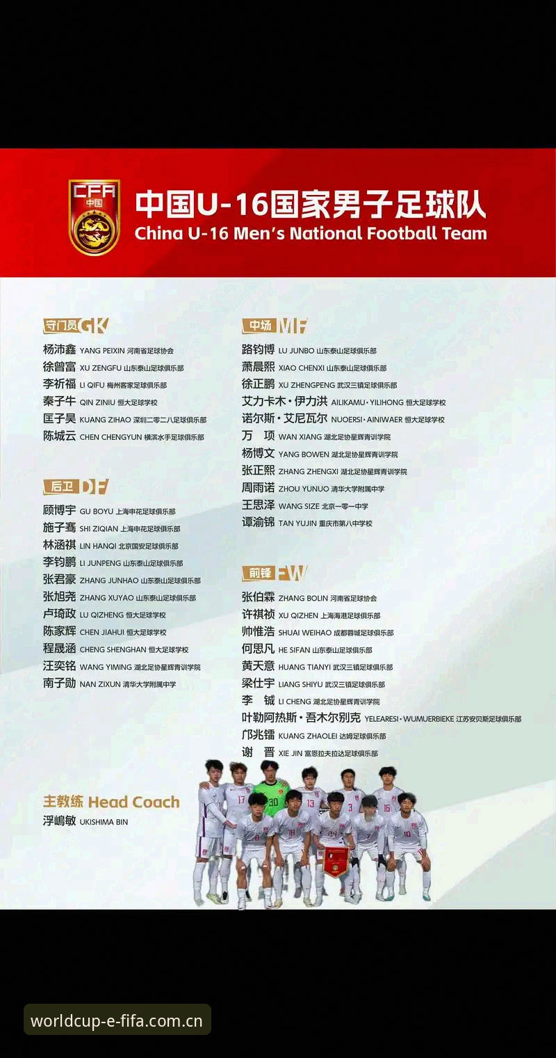 揭秘U17世界杯抽签：中国足球小将的征途与FIFA世界杯官网入口官方下载观赛指南